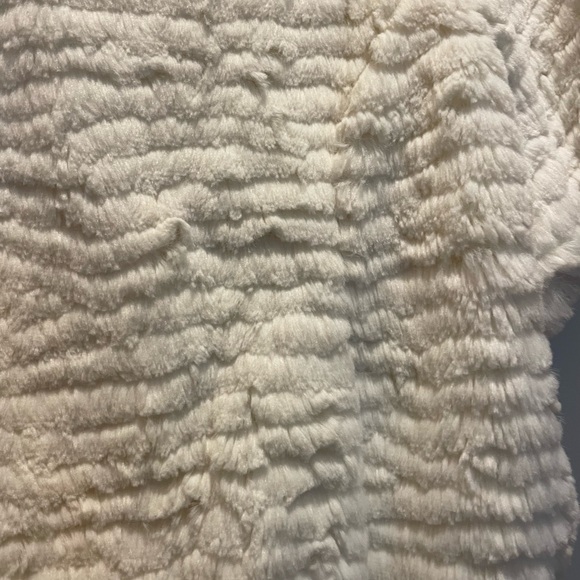 CYNTHIA STEFFE white short sleeve jacket size L - Picture 4 of 4